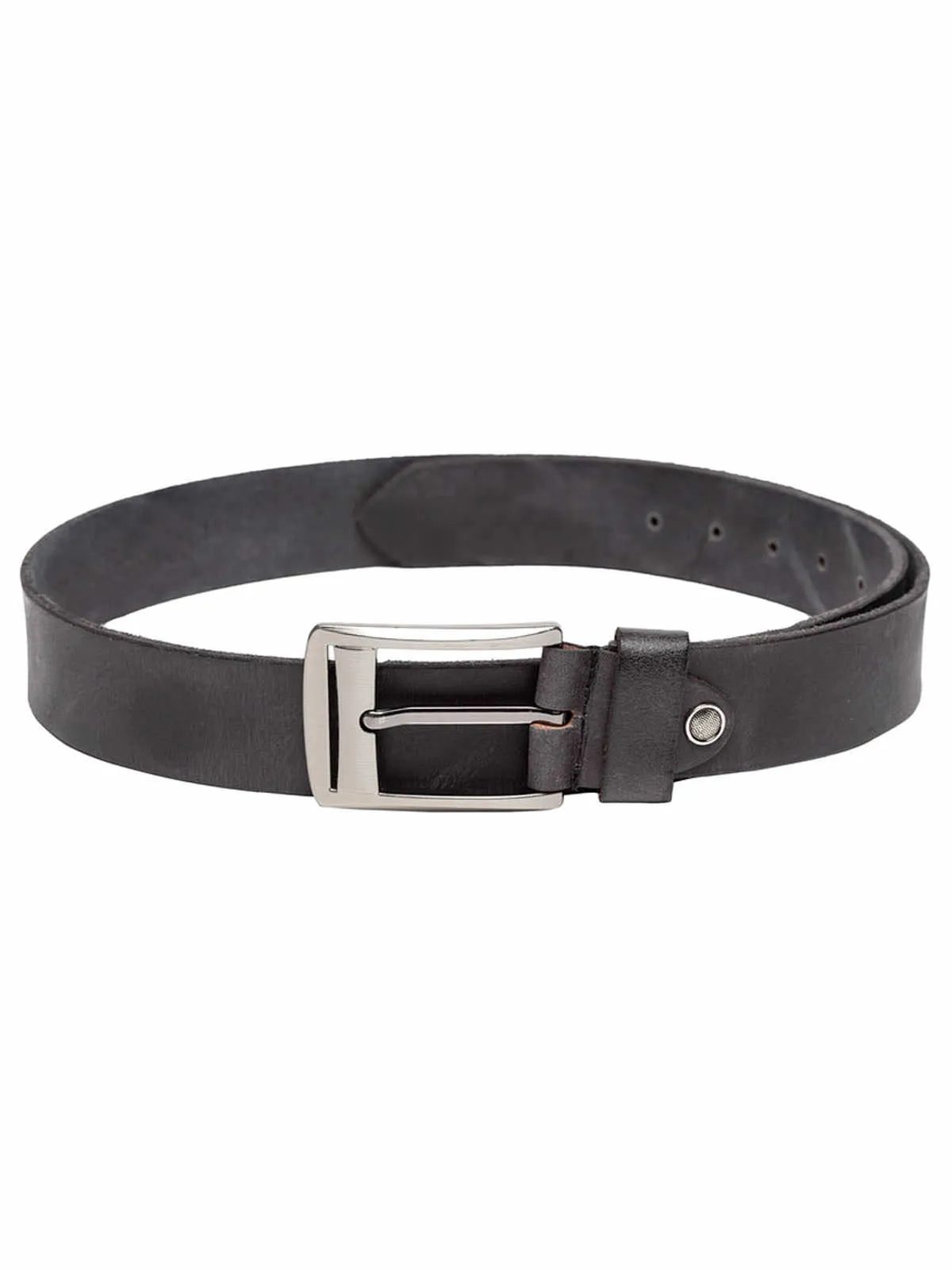 Teakwood Genuine Leather Black Belts