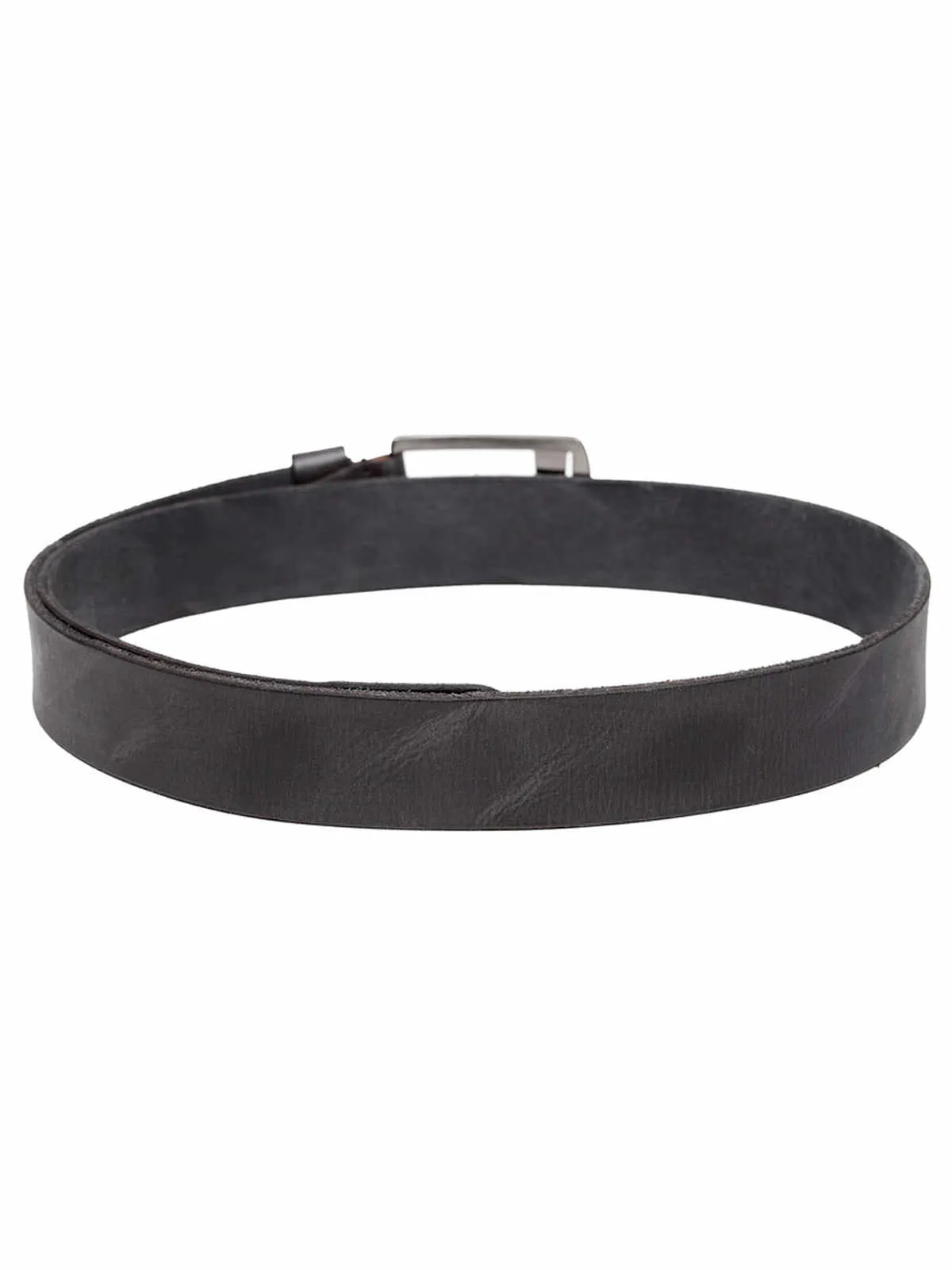 Teakwood Genuine Leather Black Belts