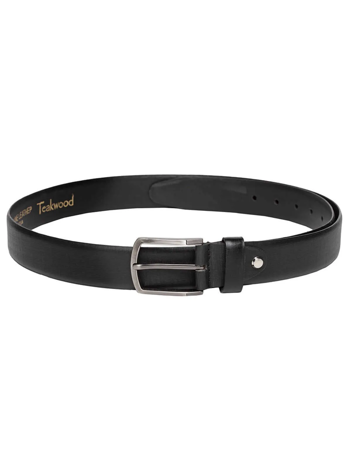 Teakwood Leather Black Belts - Clearance sale