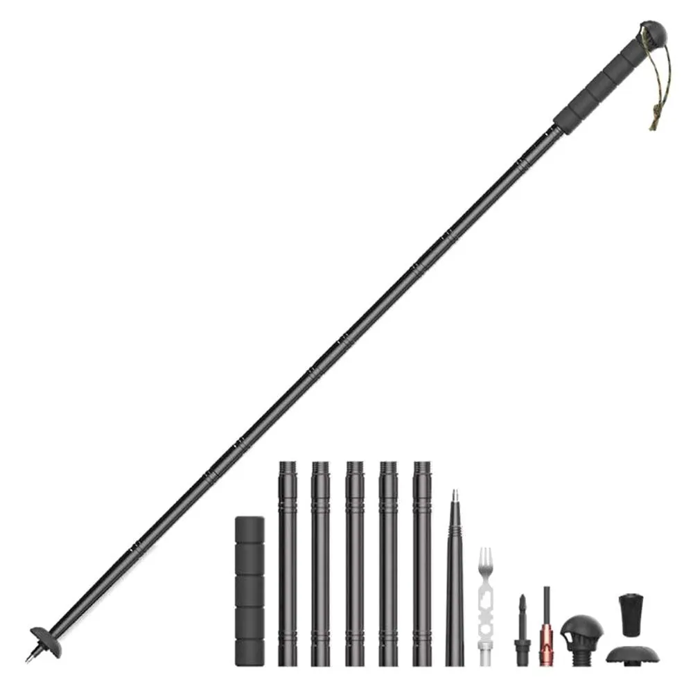 Telescopic Multi-functional Outdoor Sports Pole - Trekking Pole