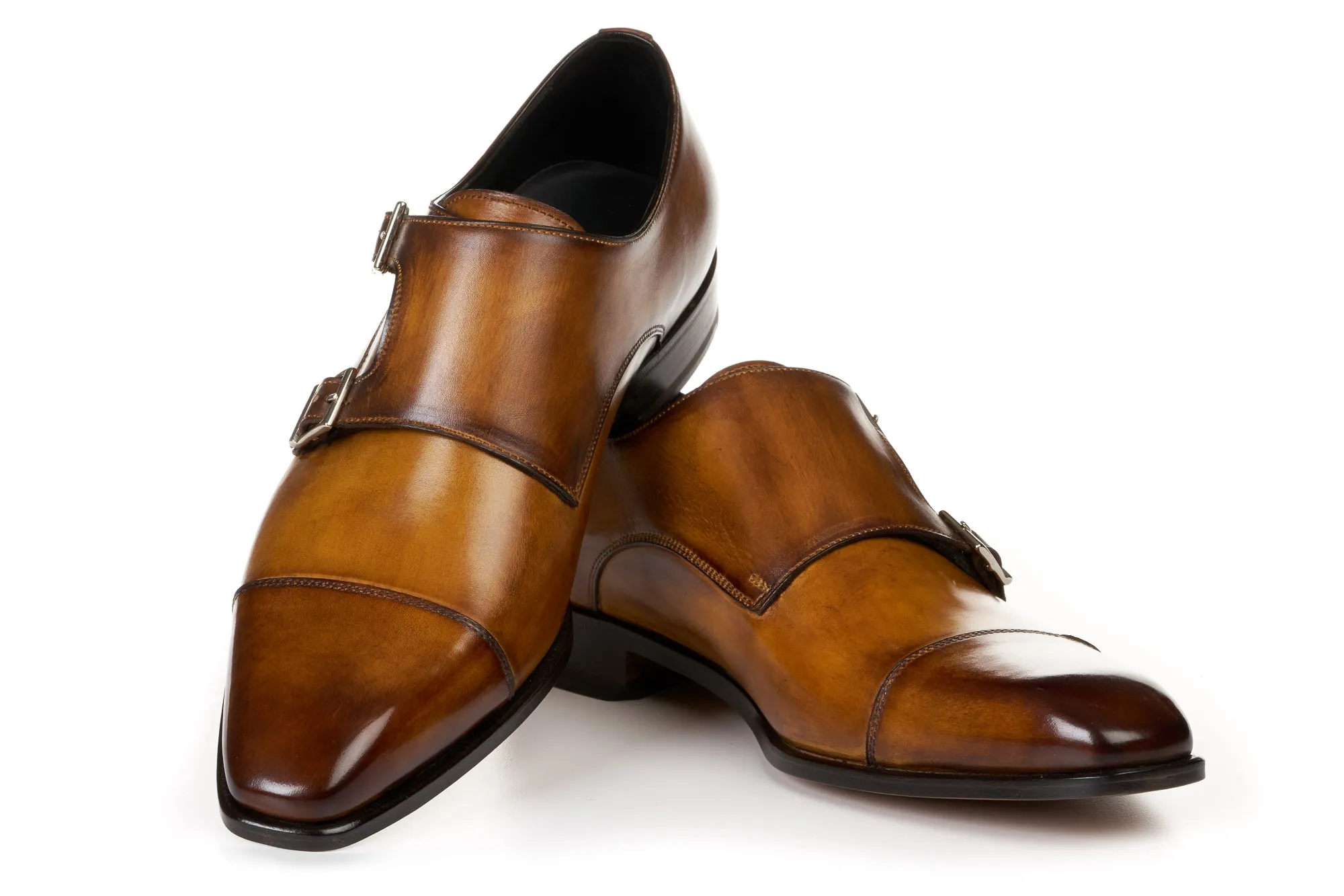 The Burton Double Monk Strap - Tobacco | Buy Now