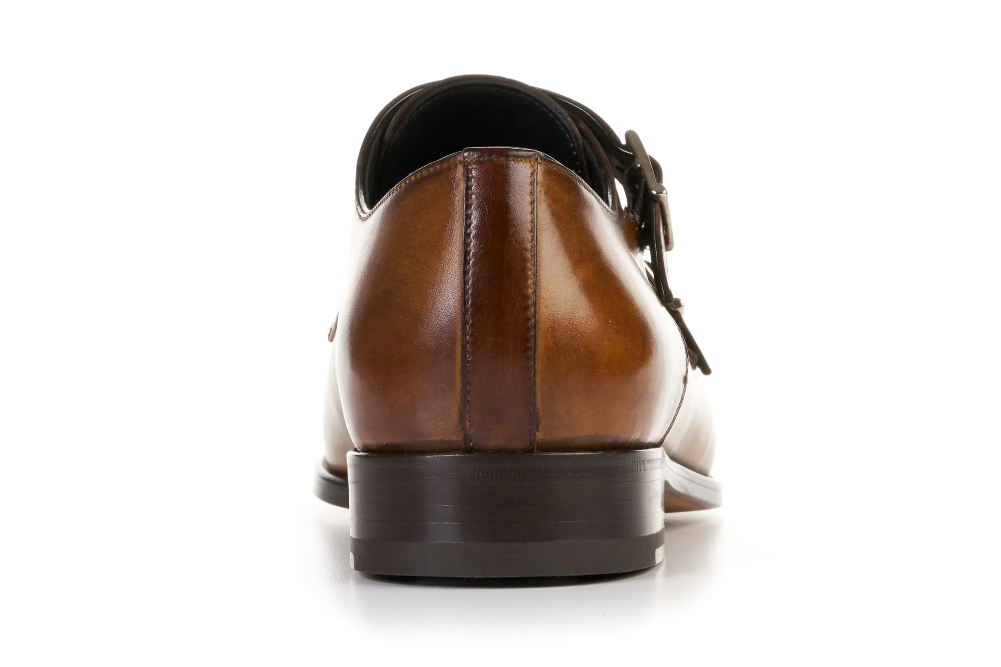 The Burton Double Monk Strap - Tobacco | Buy Now