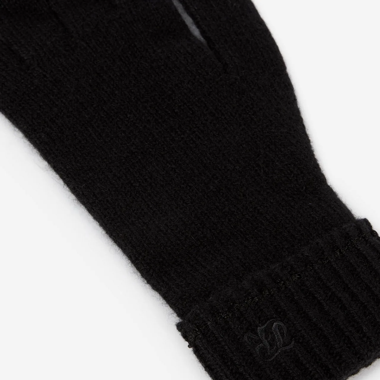 THE KOOPLES Logo Gloves - Black