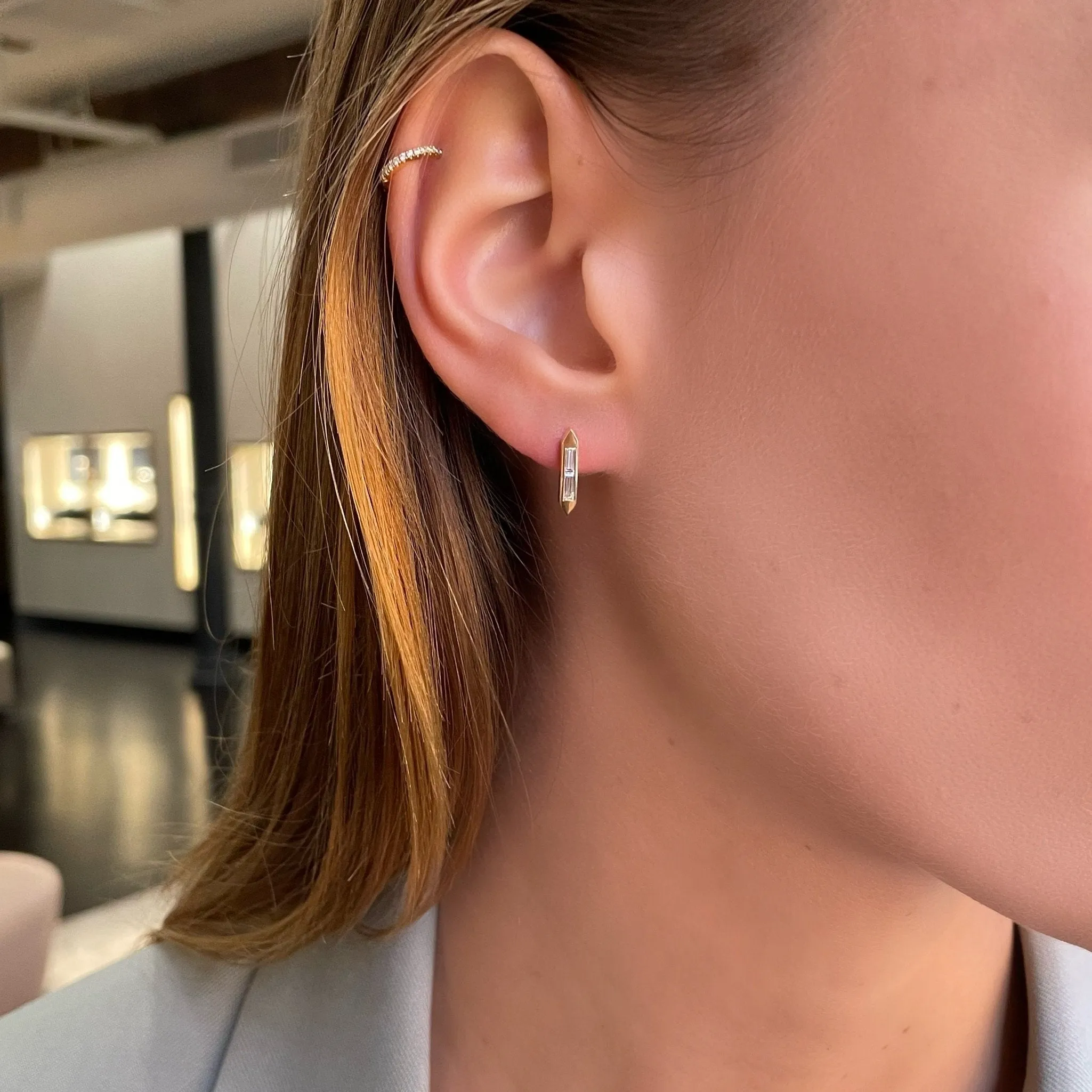 The Ophelia Studs - Shop now for trendy Ophelia earrings with stylish studs.