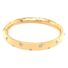 Tiffany & Co. Vintage Bangle Bracelet with Etoile Diamond