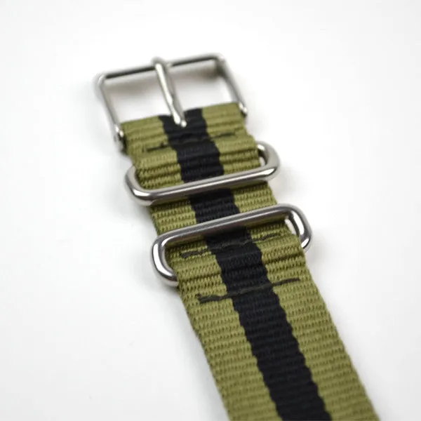 Timex Weekender Black Khaki Black Nato Strap