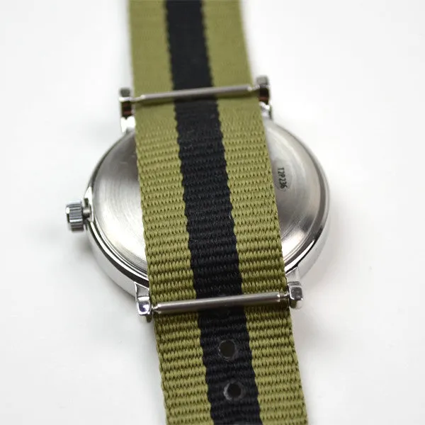 Timex Weekender Black Khaki Black Nato Strap