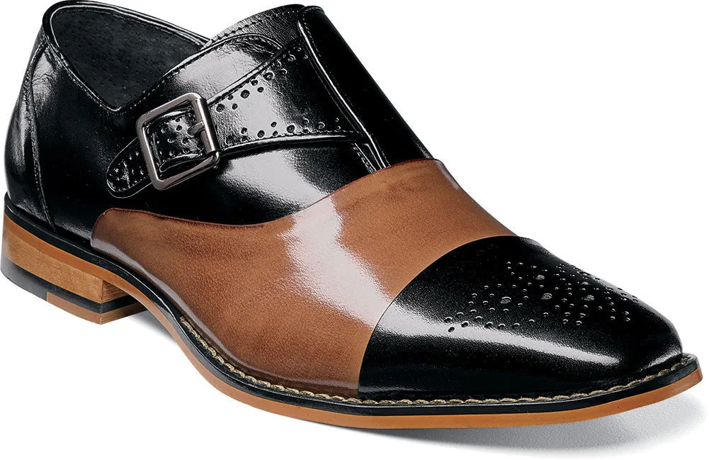 Tipton Cap Toe Monk Strap by Stacy Adams