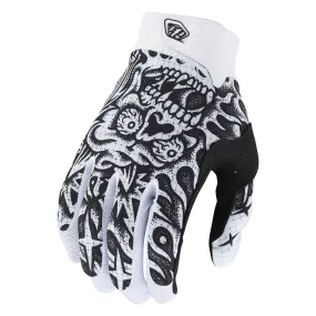 TLD - Air Skull Demon White/Black Gloves