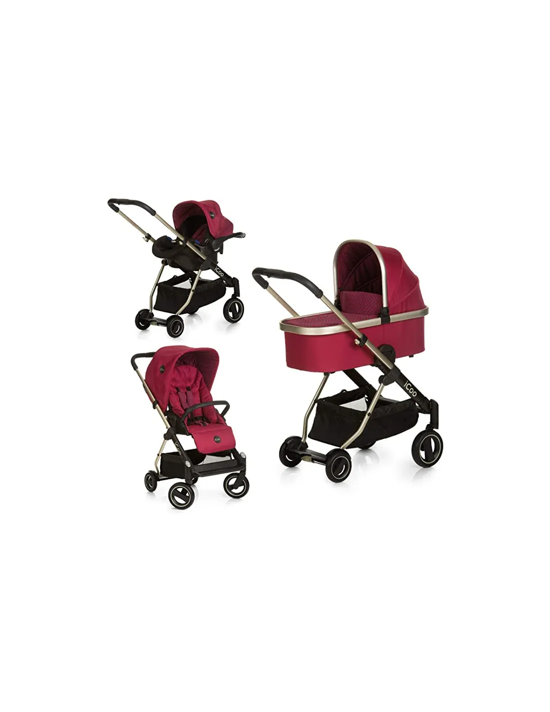 Trio Acrobat XL Plus Trioset Diamond ruby