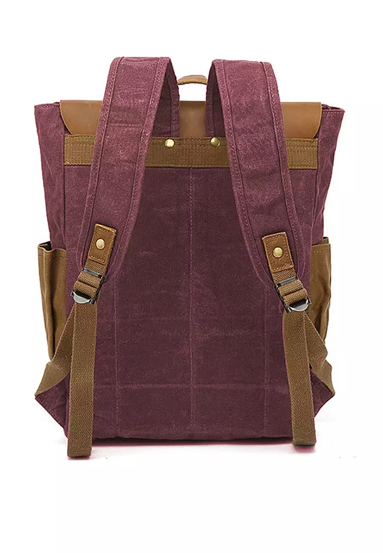 Twenty Eight Shoes VANSA Vintage Wax Canvas Backpacks VBM-Bp3132