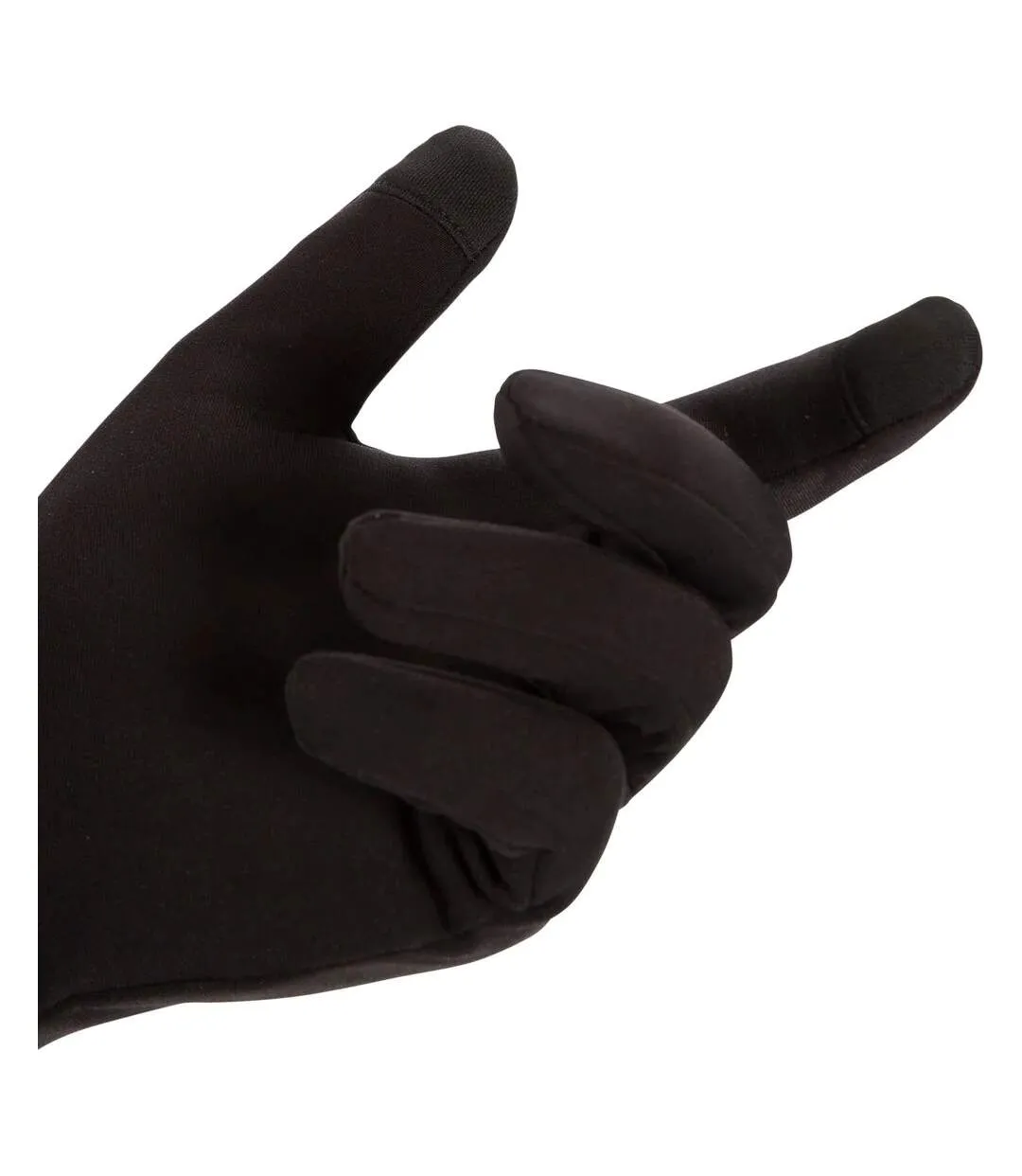 Unisex adult reedwood gloves black Trespass