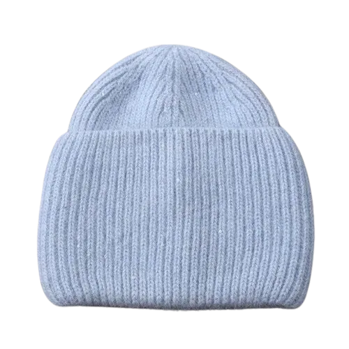 Unisex Casual Cashmere Wool Blend Knitted Hat for Winter and Autumn | Keep Warm Skullies & Beanies