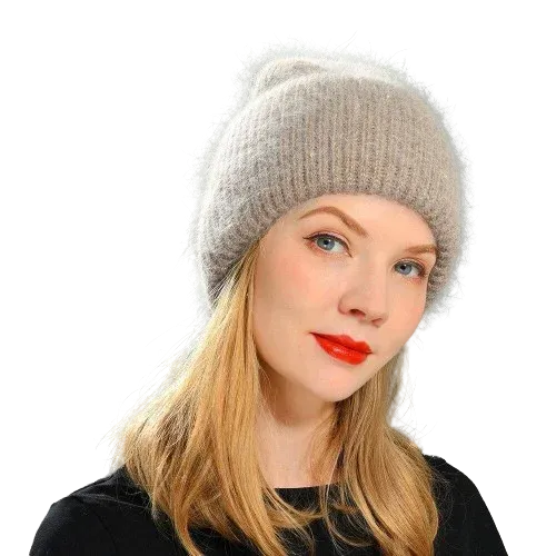 Unisex Casual Cashmere Wool Blend Knitted Hat for Winter and Autumn | Keep Warm Skullies & Beanies