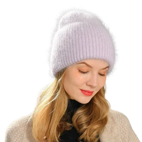 Unisex Casual Cashmere Wool Blend Knitted Hat for Winter and Autumn | Keep Warm Skullies & Beanies