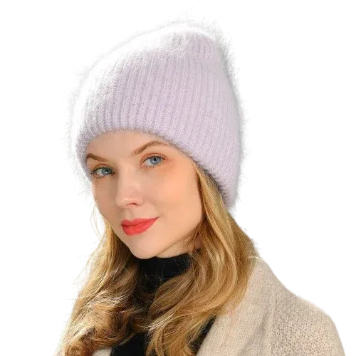 Unisex Casual Cashmere Wool Blend Knitted Hat for Winter and Autumn | Keep Warm Skullies & Beanies