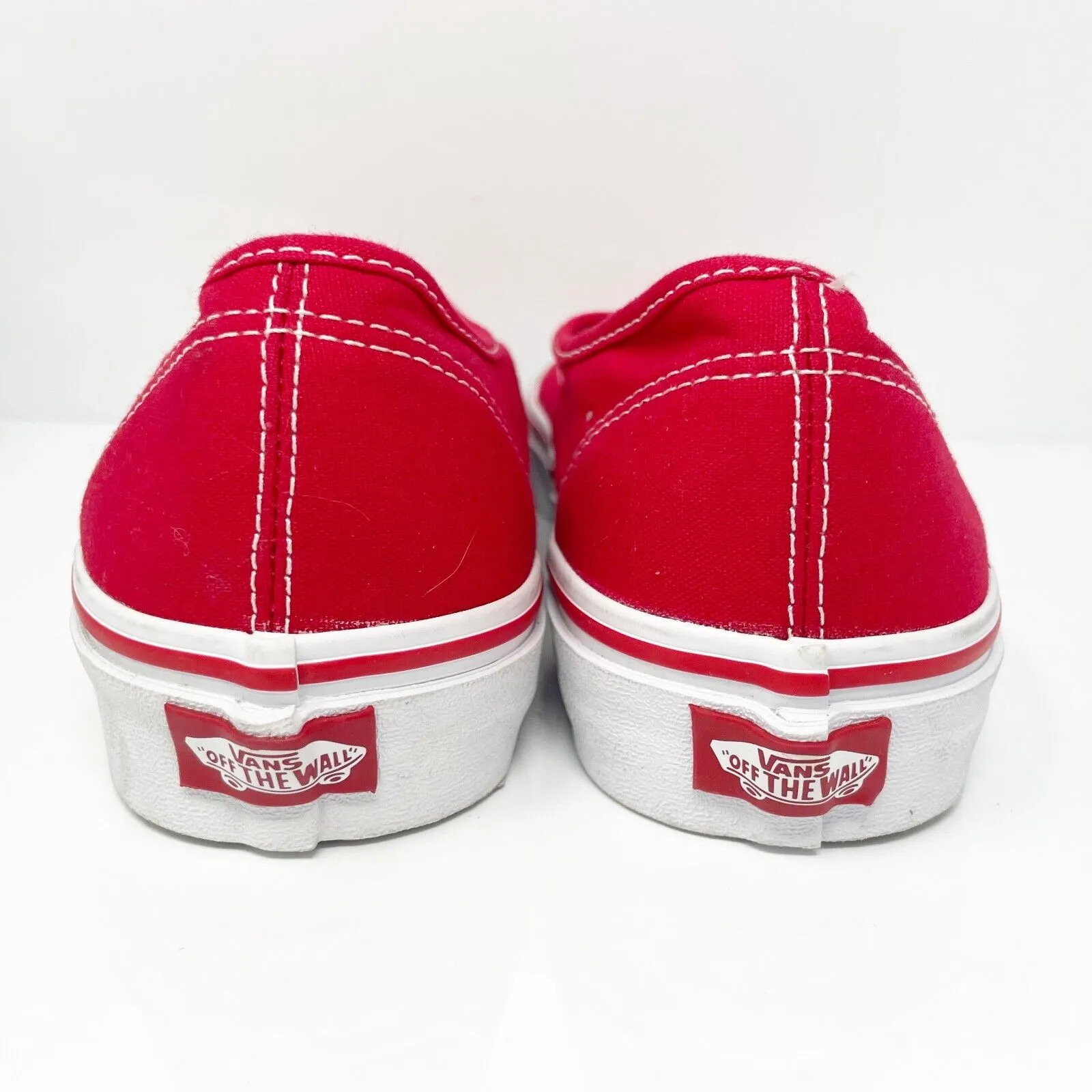 Vans Unisex Off The Wall 721565 Red Casual Shoes Sneakers Size M 9 W 10.5