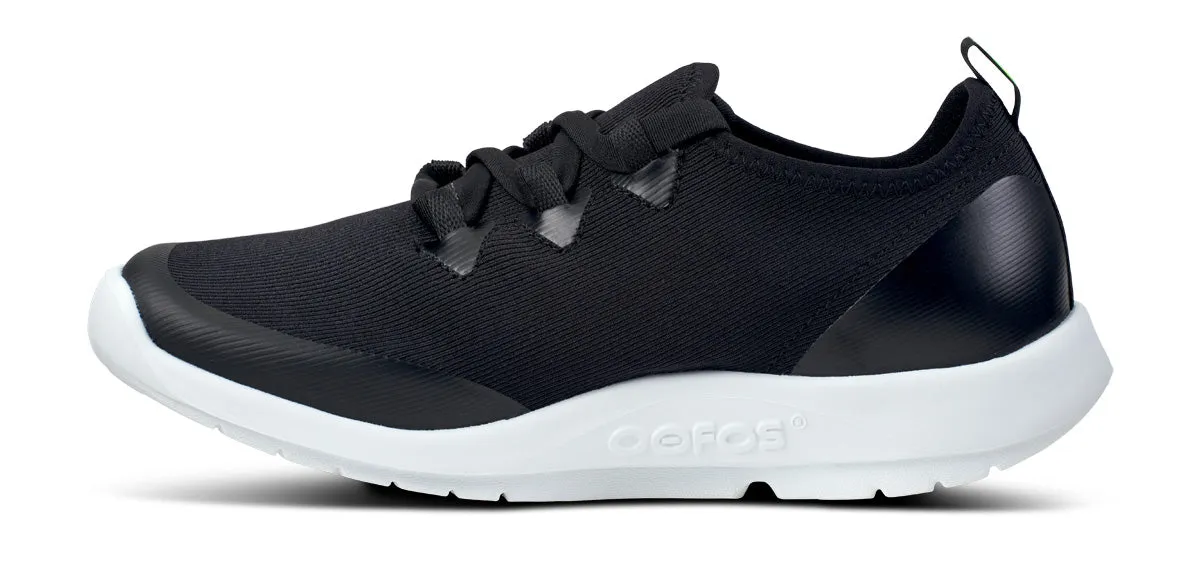 White Black Women's OOmg Sport LS Low Shoe.