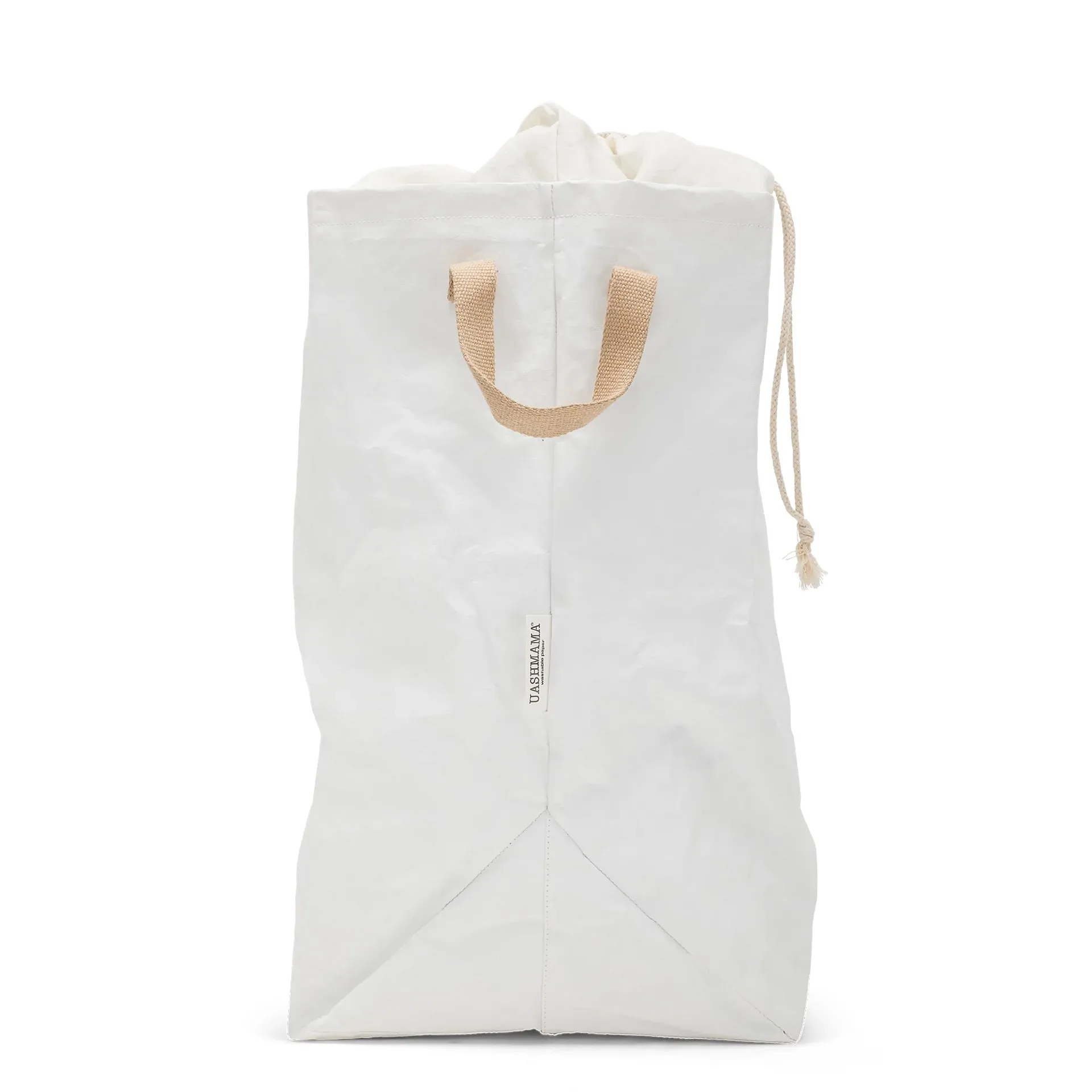 White Washable Paper Laundry Bag