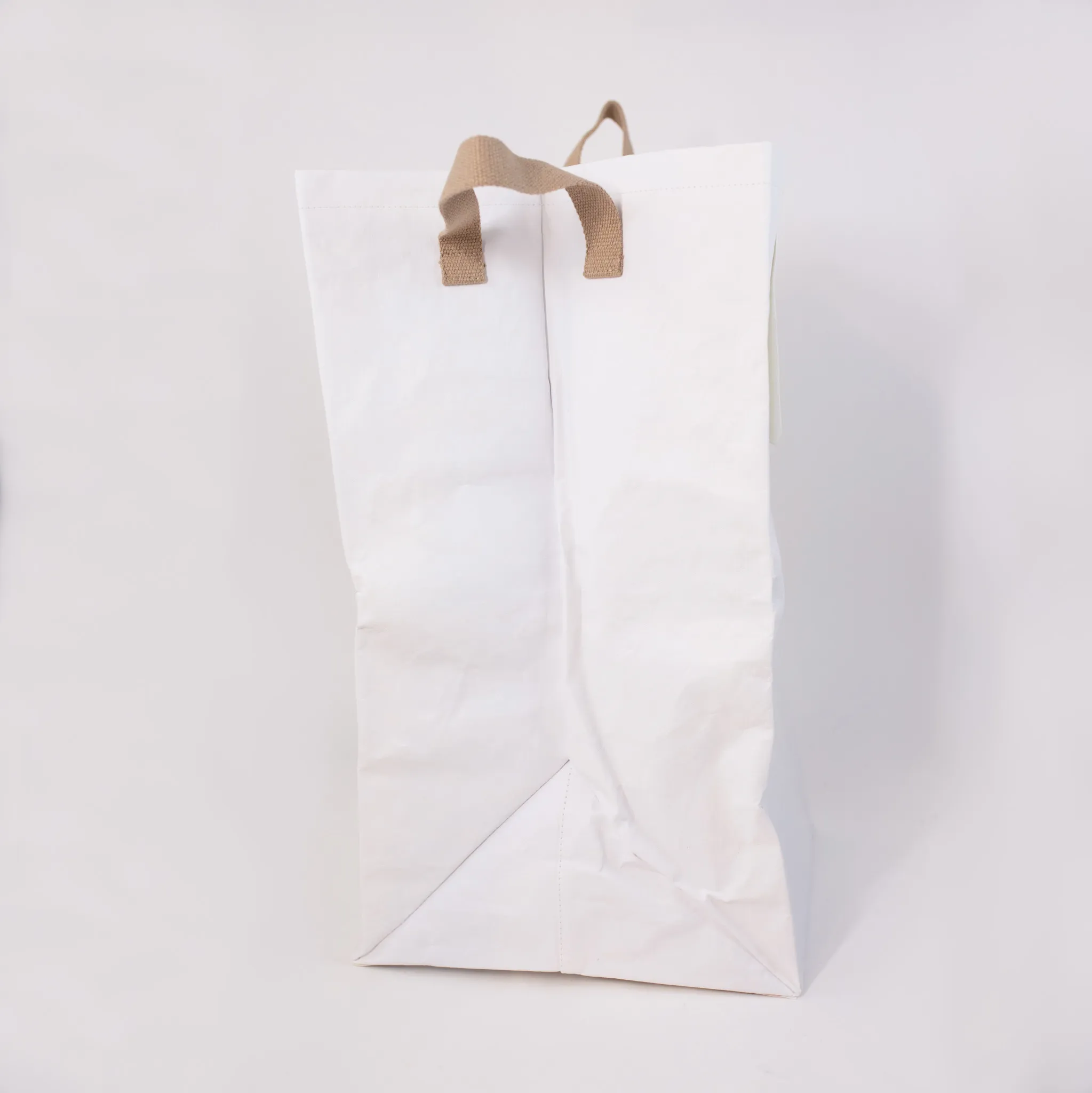 White Washable Paper Laundry Bag