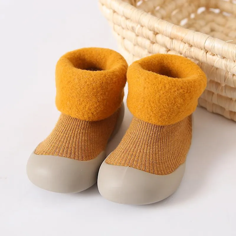 Winter Warm Thickened Baby Toddler Boots – Boys Girls Indoor Shoes