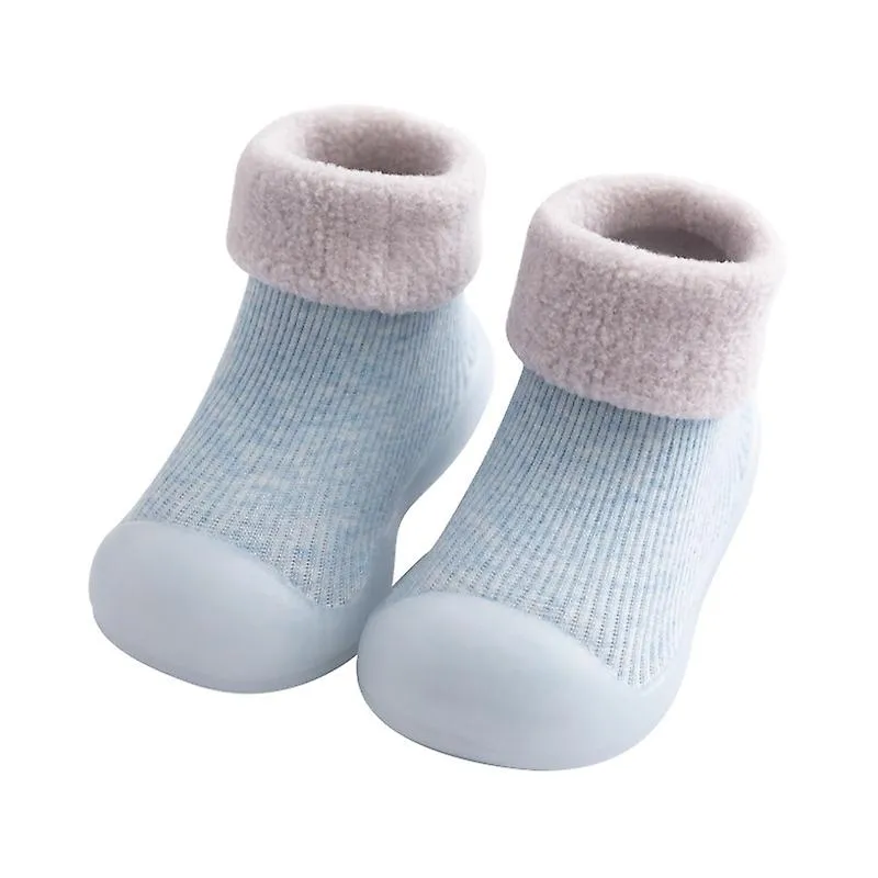 Winter Warm Thickened Baby Toddler Boots – Boys Girls Indoor Shoes