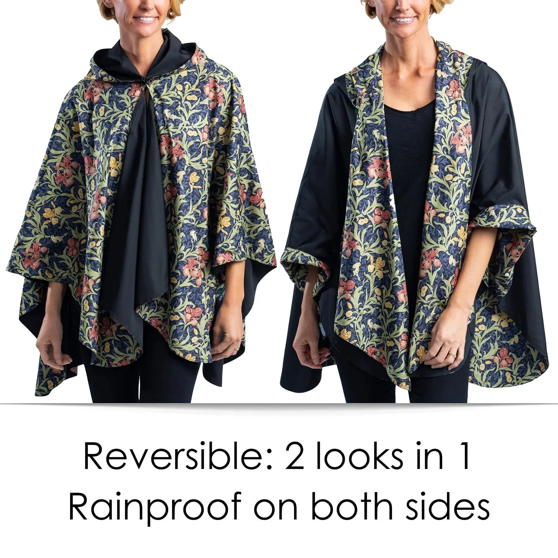 Wm Morris Flowers Rain Cape