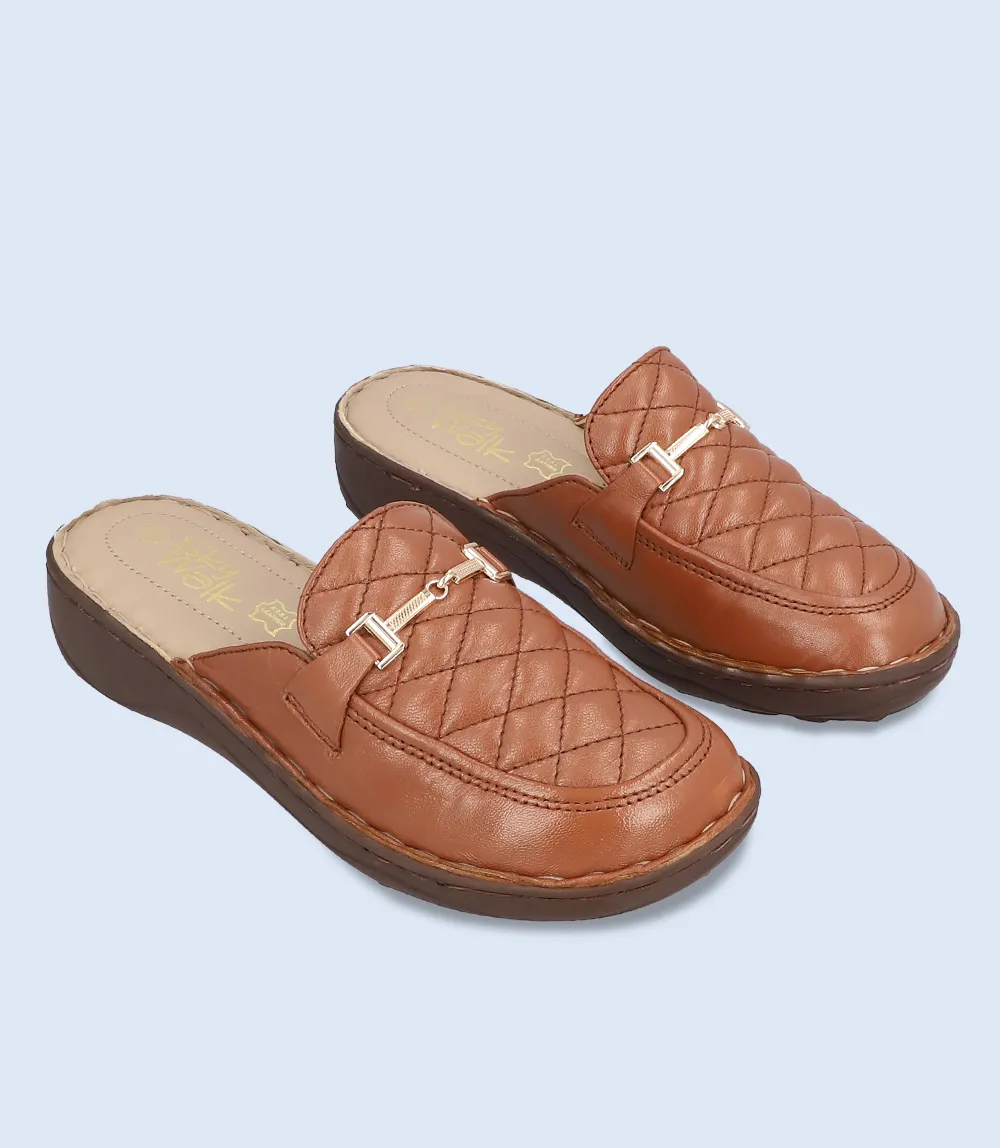 Women Comfort Mules - BW8336 TAN