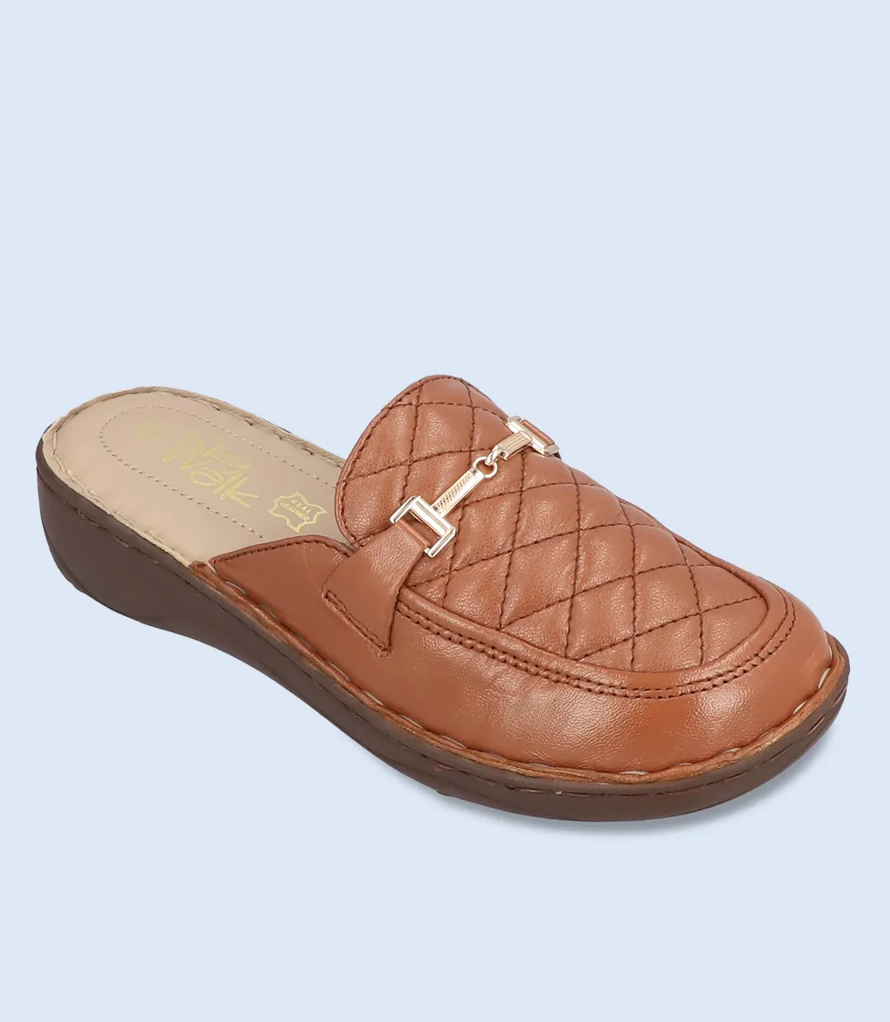 Women Comfort Mules - BW8336 TAN