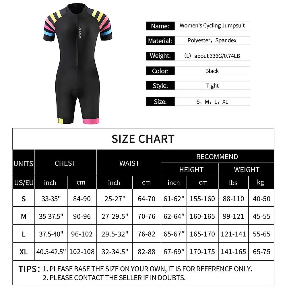 Women Tri Suit Short Sleeve Cycling Set MTB Bike Clothing Jumpsuit