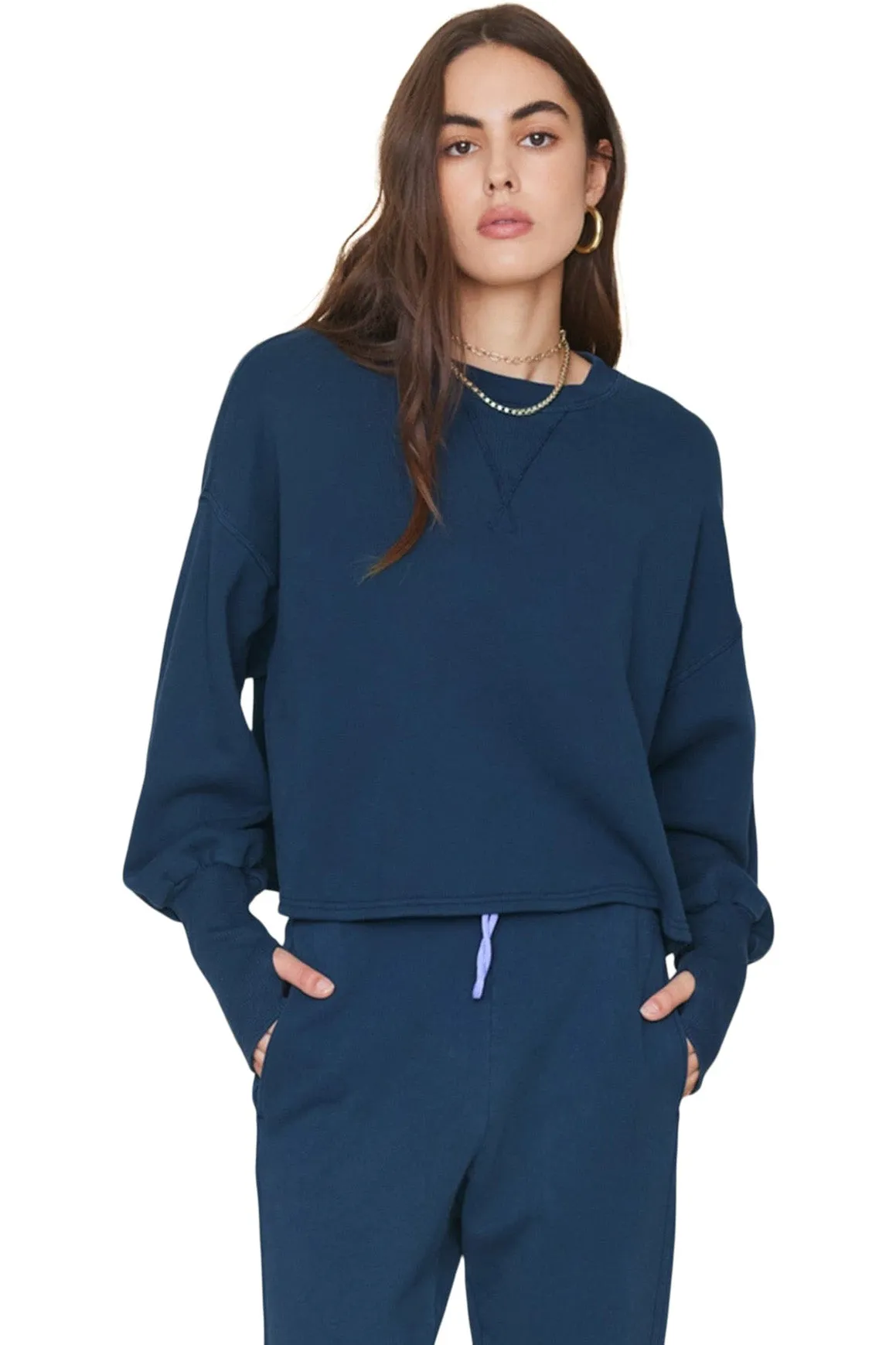 Xirena Kimble Rain Blue Sweatshirt