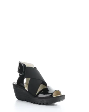 YUBA385FLY 011 BLACK Sandals