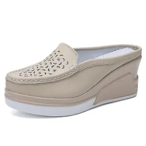 Zuecos y mulones de mujer - Mules Sandalias wedges - Plataforma sandalias - Mules de tacón - Inicio - Plataforma diaria - Tacón 